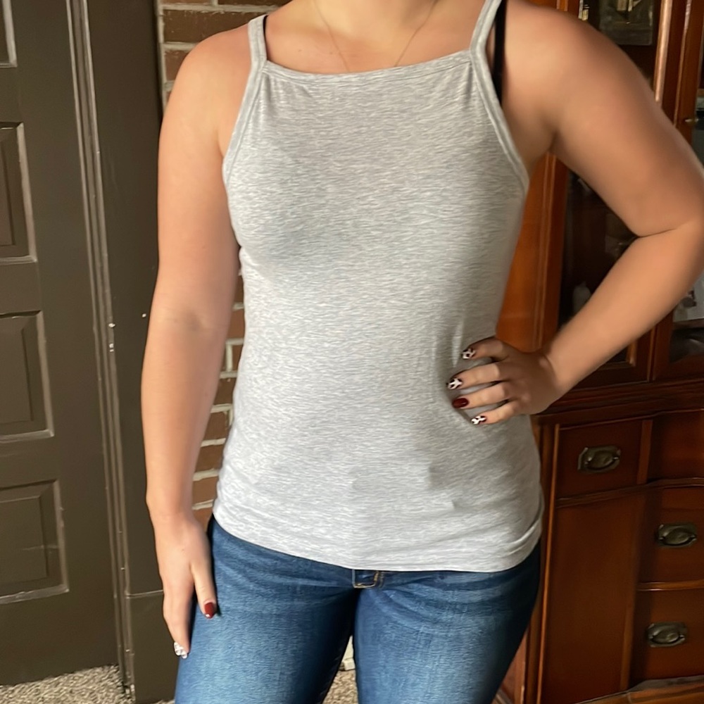 Grey tank top